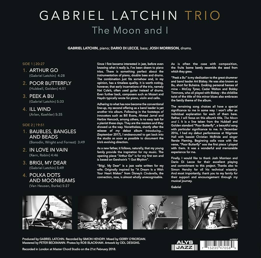 sealed Moon And I / Gabriel Latchin Trio